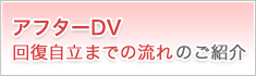 アフターDV 回復自立までの流れのご紹介